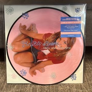 Britney Spears debut album on vinyl picture disc